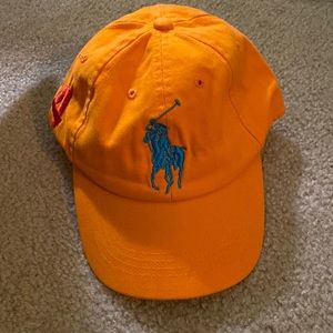 Ralph Lauren women’s hat (orange/blue)